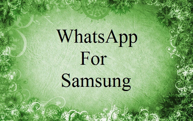 Free Whatsapp Software Download For Samsung Mobile